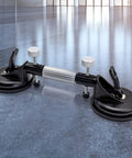 Two Pack 6 Inch Adjustable Granite Seam Setter with Strong Suction Cups for Stone Marble and Glass Slab Installations on floor