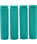 2 Pairs Soft Anti Slip Bike Handlebar Grips For MTB BMX Universal Fit 130Mm Length 22Mm Diameter Comfortable Rubber TPR Grips