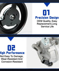 Heavy Duty 12V Auto AC Compressor With Clutch Makes A Quick Straight Swap For Vw Beetle Golf Passat And Tt Rs Quattro with precision design