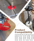 Two Pack Heavy Duty Bandsaw Table Inserts Measuring Two Point Five Inches By.100 Thick Built Tough to Fit on Delta Bandsaw.