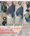 Installation steps for 5 Pack Piston Bumper Replacement Set 878303 883511 Drop In Ready Fits NR83A NR83A2 NV65AA NV75A NV83A NR83A3S