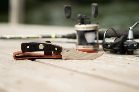 Generational USA Fixed Blade Knife With Three Point Five Inch Clip Point Skinner And Seven Point Twenty Five Inch Overall Length 1095 HC Stainless Steel