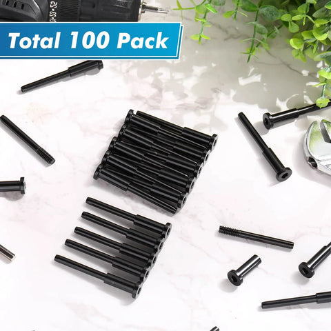 60 Pack Invisible Cable Railing Kit With T316 Stainless One Eighth Inch Receiver And Swage Stud Ends, tensioner tools