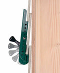 Gecko Gauge Siding Tool With Pro Grip Clamp For One Man Install, Fast Accurate Siding Layout And Next Course Support For Nailing, Green 2 Pack For LP Wood Siding Projects on LP siding board
