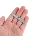 Two Pack Measuring Sliding Vernier Scale 54mm Auxiliary Scale held in hand for Calipers Repairs And Machining