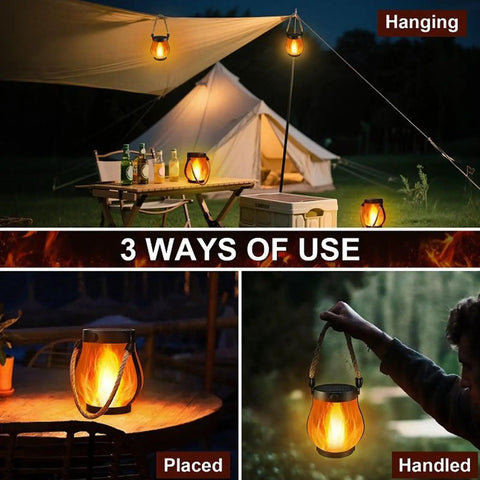 USB Charging Solar Lantern For Outdoors And Travel, Your Camping Buddy Light For Hiking, Fishing, Beach Or Park