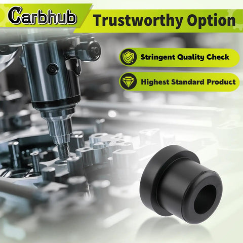 Front Lower Spring And Front Upper A Arm Suspension Kit For DS Golf Carts Replacing Urethane Bushings And Bronze Sleeves Inner And Outer Sleeve Set With Part Numbers 1016346 1016349 1016350, black urethane bushing