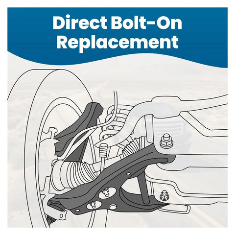 Diagram of Front Lower Control Arm Ball Joint Suspension Kit For Chevy Silverado 2014 2015 2016 2017 Replacement OEM Grade Precision For Seamless Fit And Restored Factory Handling Ready To Roll installed.