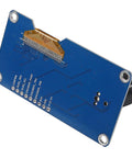 Back view of Two Pack 1.3 Inch OLED Display Module With EC11 Rotary Encoder Button I2C Interface LCD Screen For Arduino White Case SH1106 Driver