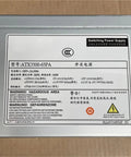 Beefy Industrial Control Server Power Supply 300W For Rugged Control Systems Reliable 24 Pin Compatible PSU With Stable Output Heavy Duty Build For Industrial PCs Enclosures And Embedded Controllers, silver label view