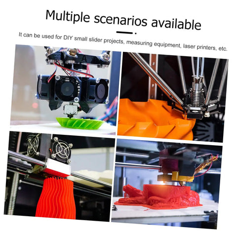 Premium 80 Mm Stroke Stepper Motor For Linear Stage Actuator With Plug And Play Diy Router Replacement Setup in various 3D printing applications.