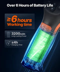 Beast Mode Thermal Imaging Camera With 320x240 TISR Super Resolution And 2MP Visual Camera, battery details shown