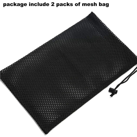 Pond Pump Mesh Bags 2 Pack For Pond Biofilters And Aquarium Filtration, 12.2 X 15.9 Inches Drawstring Barrier Bags