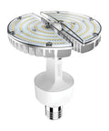 Dope 360 Degree Multi Angle LED Lamp With Folding Panel For HID Replacement 70 Watts 2700K Warm White, folding panel view
