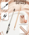 Portable Bracelet Helper Tool With Rubber Tip Clips And 1mm Round Hook For Necklaces Watches And Independent Jewelry Wear Easy Solo Fastening And Scratch Free Design