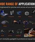 52 In 1 Electric Screwdriver Kit Cordless Mini Power Driver for Electronics PC and Laptop Repair applications overview