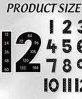 Multiplication Chart Posters For Classroom Black And White Bulletin Board Paper Cutouts 1 To 12 Numbers Skip Counting