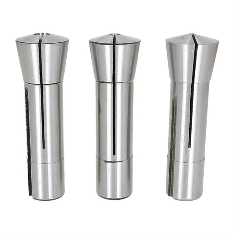 Spring Collet Set R8 Size One Eighth To Seven Eighths Inch In Steel Seven Piece Kit For CNC Milling Chuck And Lathe Tool Holders