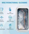 Ultrasonic Jewelry Cleaner With 360 Degree Cleaning In Minutes For Rings Glasses Watches Diamonds Gold And Silver Display