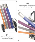 Totally Awesome Hex Key Wrench Set With Colorful Foldable Design Perfect For Bike Riding Repairs Bath Tap Fixes And More Small Multi-Function Tool Kit You Will Love, close-up of folded hex keys