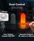 Dope 3D Printer LED Lamp Kit 001 with 24 key remote control showing dual control with key switch and RGB lighting effect