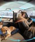 Interior of vehicle showing HVAC Air Conditioning Climate Control Panel For 1996 Through 2000 Chevy GMC Full Size Trucks and SUVs C1500 C2500 C3500 Suburban Tahoe Yukon Cadillac Escalade Without Rear Window Defogger Replace 599007 being used.