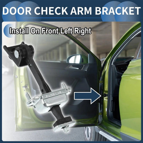 Door Check Strap Tourneo Connect Front Doors 2002 Through 2013 Heavy Duty Metal Door Stopper With Soft Close view