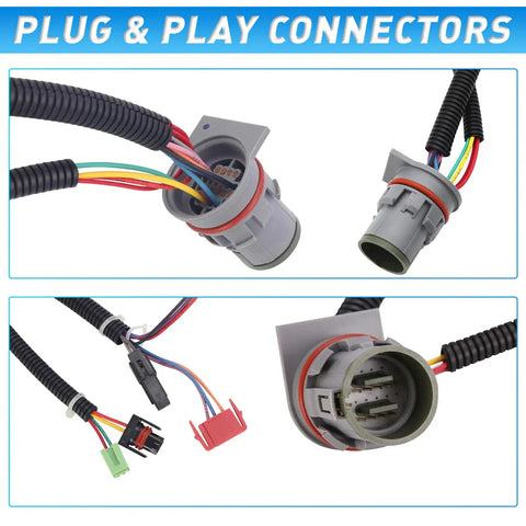 GM 4L80E Transmission Internal Wire Harness with Temp Sensor for 1994 1995 1996 1997 1998 1999 2000 2001 2002 2003 Models