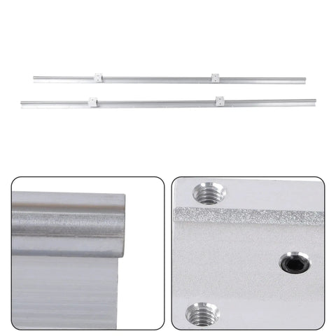 Tough As Nails Heavy Duty SBR20 Rail Kit With 1800mm Linear Shafts And 4 SBR20UU Blocks for CNC precision