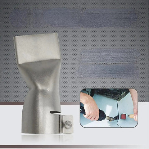 Two Pack 40mm Stainless Steel Wide Mouth Welding Nozzle for Hot Air Guns, Heat Resistant, Leakproof, Pro Grade Accessory