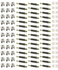 Top Shelf 3 In 1 Furniture Connector Kit With Dowels And Cam Screws Rock Solid Zinc Alloy hardware, 45-piece set for cabinets and drawers.