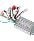 36-48V 350W Brushless DC Motor Speed Controller Replacement for Bicycle E-Bike Scooter with aluminum casing and connectors