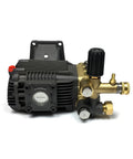 Horizontal Shaft Pressure Washer Pump 1 Inch Inlet For Honda GX340 GX390 Engines Beefy 3600 PSI Four Point Seven Six GPM Triplex High Pressure Pump Replaces Cat General AR