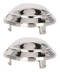 2-pack chrome washer pulsator caps replacement for Samsung DC66-00777A