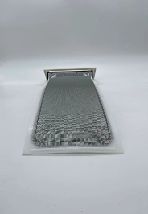 Front view of Lint Trap Screen For Whirlpool Kenmore KitchenAid Dryers Replacement That Fits Like A Glove Replaces 8557861 Made In USA