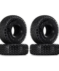S5 60x20mm XHX Pin Tire For SCX24 FCX24 1/18 1/24 RC Crawlers - Grippy Performance Ultra Soft Compound Lightweight At 11g Each