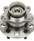 Beefy Rear Driver And Passenger Side Wheel Hub And Bearing Assembly For Hyundai Azera 2011 To 2017 Sonata 2010 To 2014 Tucson 2009 To 2015 And Kia Cadenza 2014 To 2016 Optima 2011 To 2015 Rondo 2008 To 2010 Sportage 2009 To 2016 FWD Only, top view