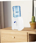 Compact Portable Water Cooler Dispenser Desk Ready And Home Office Countertop Cold Water Dispenser With Mini Bottle Holder