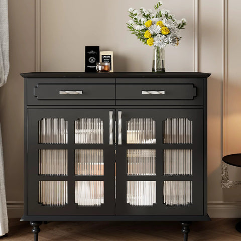 10 Pack Brushed Nickel Cabinet Knobs And Drawer Pulls Set In Solid Zinc Alloy installed on a dark wood cabinet