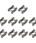 Ten Pack 60 Roller Chain Connecting Links Master Connector Link For 12A Chain Three Quarter Inch Pitch Carbon Steel With Electroless Black Finish