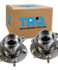 Rear Wheel Bearing And Hub Assembly Set For 2016 2021 Mazda CX 3 AWD Left And Right Pair Two Piece Replacement Kit With Easy Install Durable Bearings