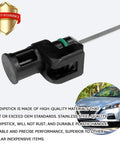 Close-up of Nissan CVT Transmission Dipstick for Altima Rogue Maxima Murano Oil Level Gauge with stainless steel rod