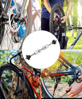 Pro Grade Bike Wheel Truing Stand With Thru Axle Adapters Aluminum Hub Repair Tool featured with bike maintenance scenes.