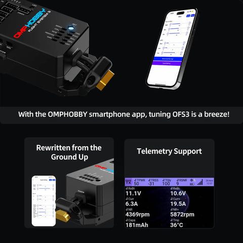 App tuning and telemetry for Ready To Fly Pro Grade RC Helicopter With Dual Brushless Motors Direct Drive 6CH Remote