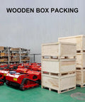 Automatic Remote Control Lawn Mower With Multifunction Mowing Robot for slopes in wooden box packing