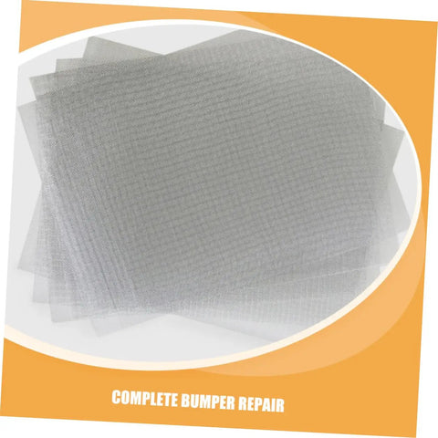 12 Pack Bumper Repair Mesh Kit For Cars And Trucks Quick Thermoplastic Welding Screen Mesh For DIY Car Damage Fix Easy To Use Durable Wire Mesh For Bumpers No Pro Skills Needed