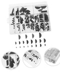 Woodruff Key Assortment Set in Carbon Steel Half Moon Keys for Precision Mechanical Repairs in case with various sizes visible
