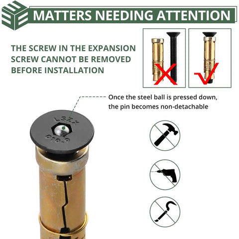 Heavy Duty Ground Anchor Setup To Keep Your Dope Ride Locked Down Secure Using Hardened Alloy Steel Hardware To Bolt Down Motorcycles Bicycles And Scooters Anywhere On Concrete Or Brick Surfaces Indoors And Outdoors