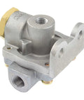 Close-up of Air Brake Quick Release Valve QR1C 0 PSI Differential With 0.25 Inch Supply Port And 0.375 Inch Delivery Port for trucks
