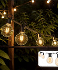 Heavy Duty Eye Screw Hooks With Safety Buckle 35 Piece Set holding string lights outdoors